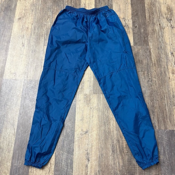 Nike Other - NIKE blue Vintage windbreaker pants with drawstring Size XL nylon